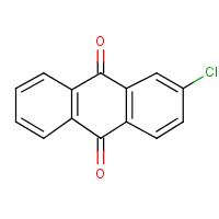 2-Chloroanthraquinone formula graphical representation