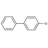 4-Bromobiphenyl formula graphical representation