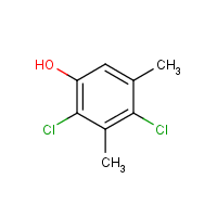 Dichloroxylenol formula graphical representation