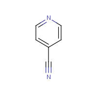 4-Cyanopyridine formula graphical representation