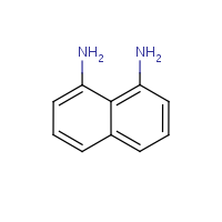 1,8-Naphthalenediamine formula graphical representation