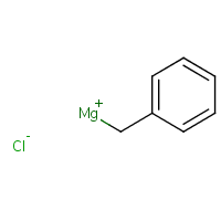 Benzylmagnesium chloride formula graphical representation