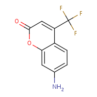 7-Amino-4-trifluoromethylcoumarin formula graphical representation
