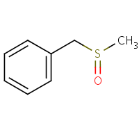 alpha-(Methylsulphinyl)toluene formula graphical representation