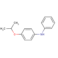 4-Isopropoxydiphenylamine formula graphical representation