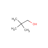 Neopentyl alcohol formula graphical representation