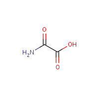 Oxamic acid formula graphical representation