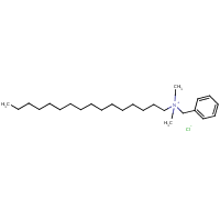 Cetalkonium chloride formula graphical representation