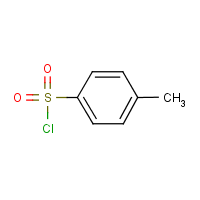 p-Toluenesulfonyl chloride formula graphical representation