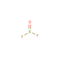 Thionyl fluoride formula graphical representation