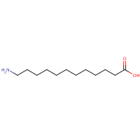 12-Aminododecanoic acid formula graphical representation