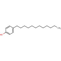 4-Dodecylphenol formula graphical representation