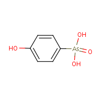 Oxarsanilic acid formula graphical representation