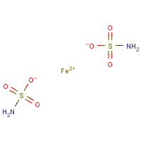 Iron(II) sulfamate formula graphical representation