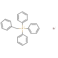 Benzyltriphenylphosphonium bromide formula graphical representation