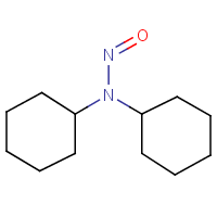 N-Nitrosodicyclohexylamine formula graphical representation