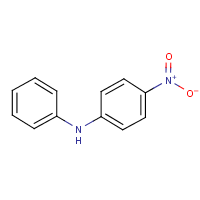 4-Nitrodiphenylamine formula graphical representation