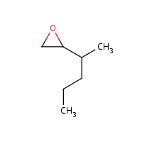 (1-Methylbutyl)oxirane formula graphical representation