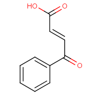 3-Benzoylacrylic acid formula graphical representation
