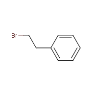 Bromoethyl benzene formula graphical representation
