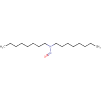 N-Nitrosodioctylamine formula graphical representation