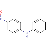 p-Nitrosodiphenylamine formula graphical representation