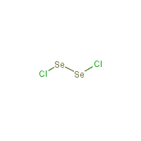 Selenium chloride formula graphical representation