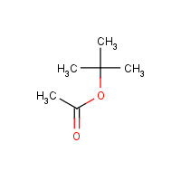 tert-Butyl acetate formula graphical representation