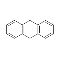9,10-Dihydroanthracene formula graphical representation