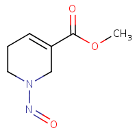 N-Nitrosoguvacoline formula graphical representation