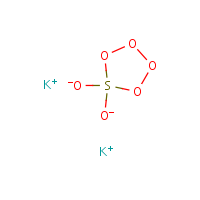 Peroxysulfuric acid, potassium salt formula graphical representation