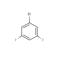 1-Bromo-3,5-difluorobenzene formula graphical representation