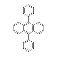 9,10-Diphenylanthracene formula graphical representation