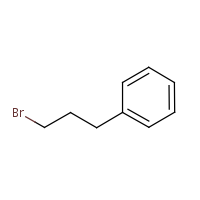 1-Bromo-3-phenylpropane formula graphical representation
