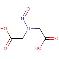 N-Nitrosoiminodiacetic acid formula graphical representation
