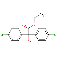 Chlorobenzilate formula graphical representation