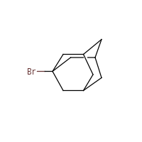 1-Bromoadamantane formula graphical representation