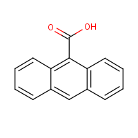 9-Anthroic acid formula graphical representation