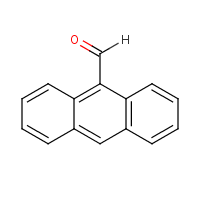 9-Anthraldehyde formula graphical representation