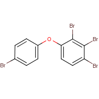 Tetrabromodiphenyl ethers formula graphical representation