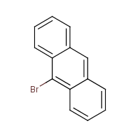 9-Bromoanthracene formula graphical representation