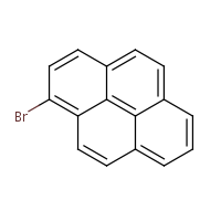 1-Bromopyrene formula graphical representation