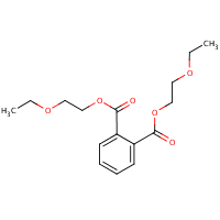 Bis(2-ethoxyethyl) phthalate formula graphical representation