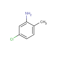 5-Chloro-o-toluidine formula graphical representation
