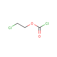 Chloroethyl chloroformate formula graphical representation
