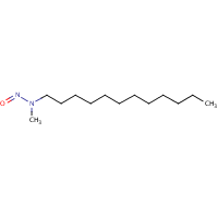 N-Nitrosomethyldodecylamine formula graphical representation
