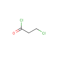 3-Chloropropionyl chloride formula graphical representation