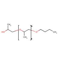 Butoxypolypropylene glycol formula graphical representation