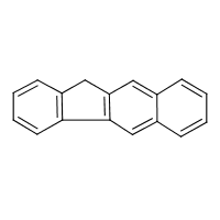 11H-Benzo(b)fluorene formula graphical representation