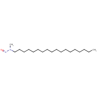 N-Nitroso-N-methyloctadecylamine formula graphical representation